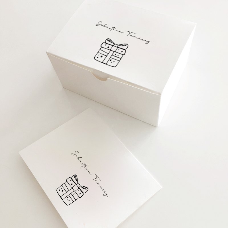 Notas Navidad Black and White 2