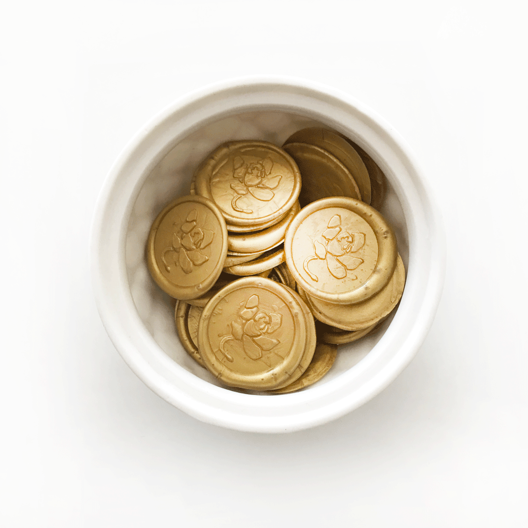 Medallas de lacre prediseñadas