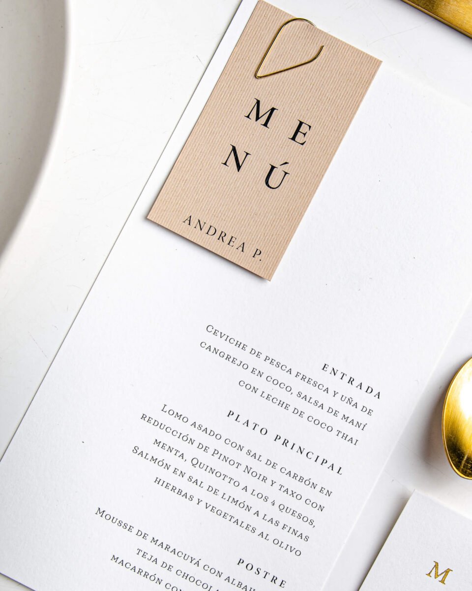 Menús "Nostalgia Capuchino con Tag"