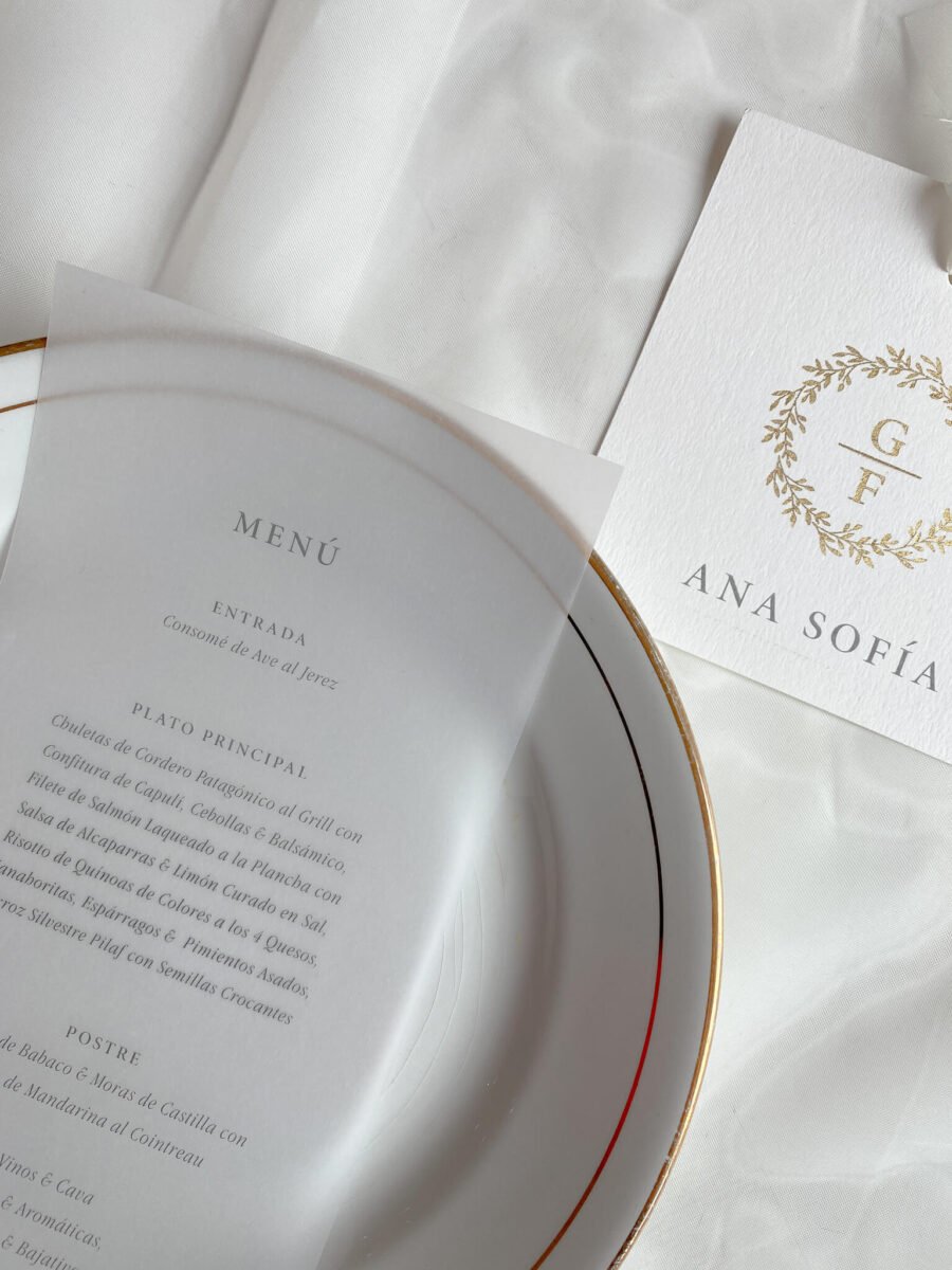 Menús "Nostalgia Gold"