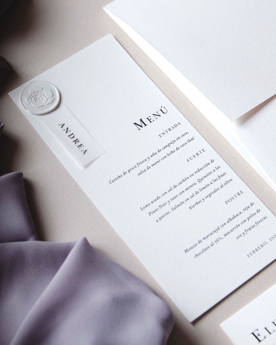 Menús "Serenidad Premium"